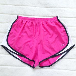 Nike Women’s Hot Pink Running Shorts with Contrast Trim